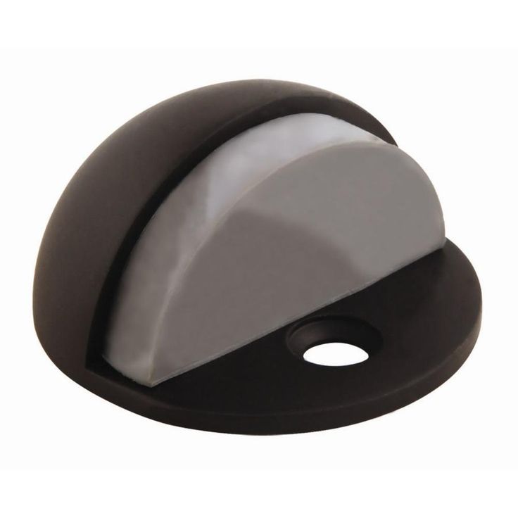 Oil-Rubbed Bronze Floor Mount Dome Door Stop