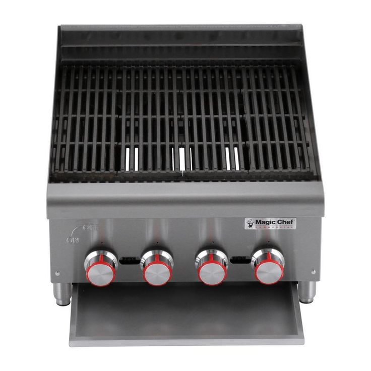Commercial 24 in. Countertop Radiant Charbroiler