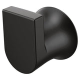 Moen Genta Single Hook Matte Black Towel Hook