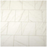 Daltile Selwyn Bianco Calacatta 12 in. x 12 in. Glazed Porcelain Floor and Wall Tile (14.55 sq. ft. / Case)