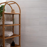 MSI Bianco Dolomite 24 in. x 48 in. Polished Porcelain Stone Look Floor and Wall Tile (16 sq. ft. /Case)