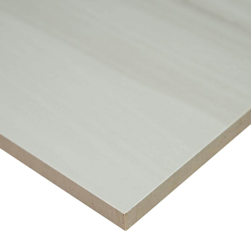 MSI Bianco Dolomite 24 in. x 48 in. Polished Porcelain Stone Look Floor and Wall Tile (16 sq. ft. /Case)