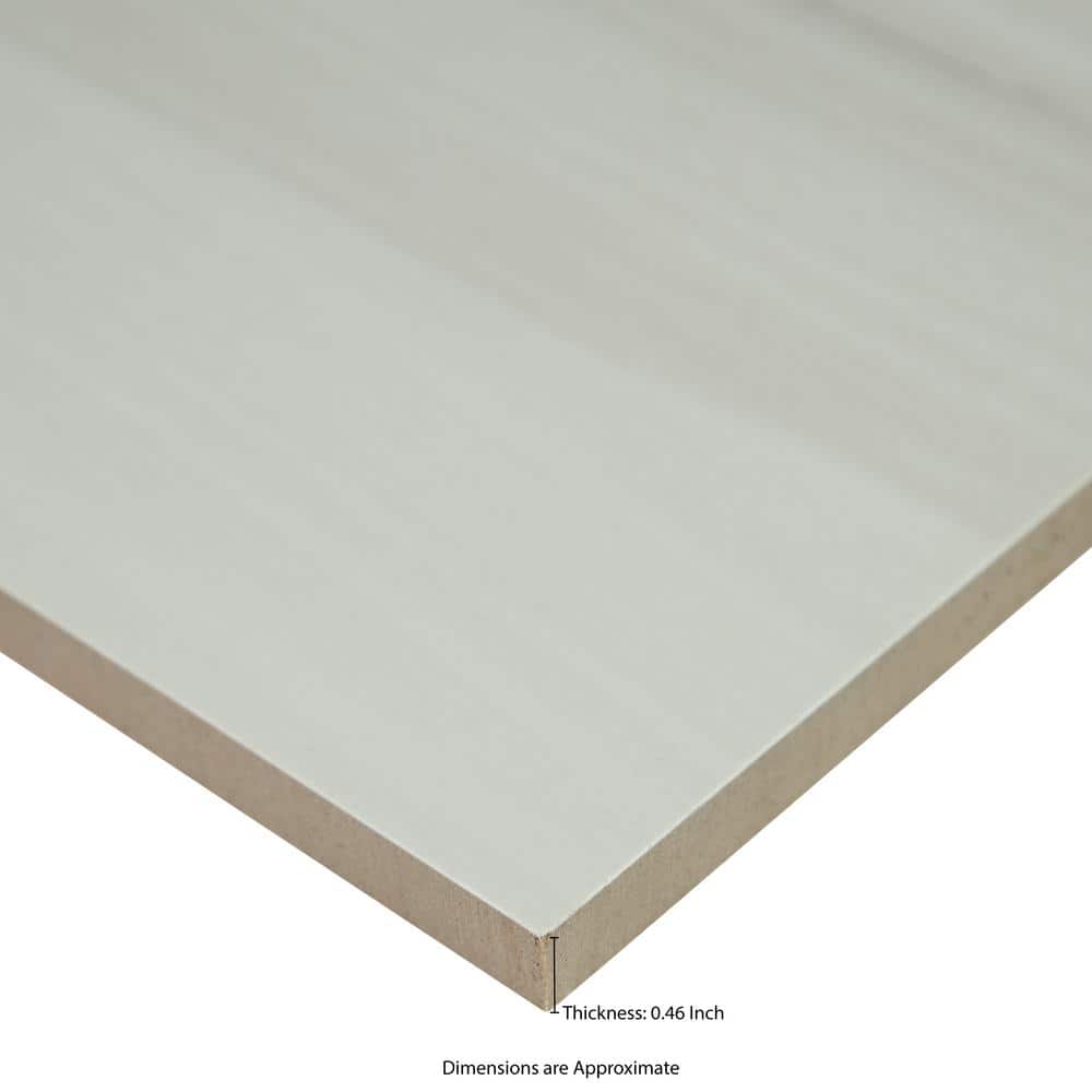 MSI Bianco Dolomite 24 in. x 48 in. Polished Porcelain Stone Look Floor and Wall Tile (16 sq. ft. /Case)