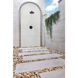 MSI Bianco Gridwork 12 in. x 12 in. Polished Marble Floor and Wall Tile (10 sq. ft./Case)