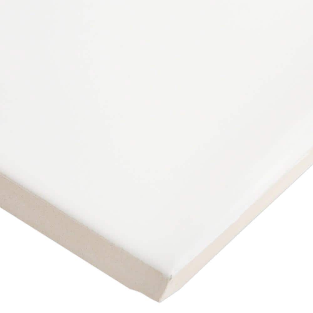 Ivy Hill Tile Birmingham Bianco 3 in. x 12 in. 8mm Polished Ceramic Subway Tile (5.38 sq. ft. / box)