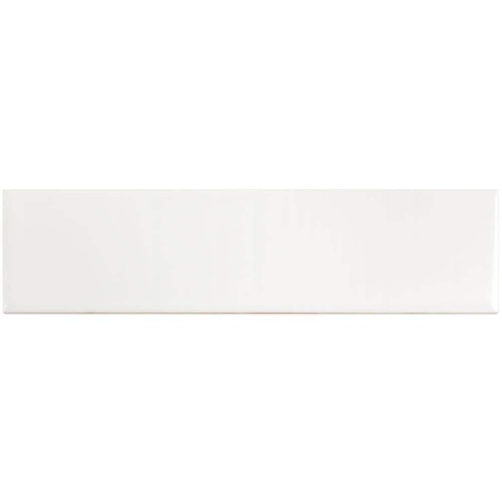 Ivy Hill Tile Birmingham Bianco 3 in. x 12 in. 8mm Polished Ceramic Subway Tile (5.38 sq. ft. / box)