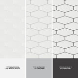 Ivy Hill Tile Birmingham Hexagon Bianco 4 in. x 8 in. 8mm Polished Ceramic Subway Tile (5.38 sq. ft. / box)