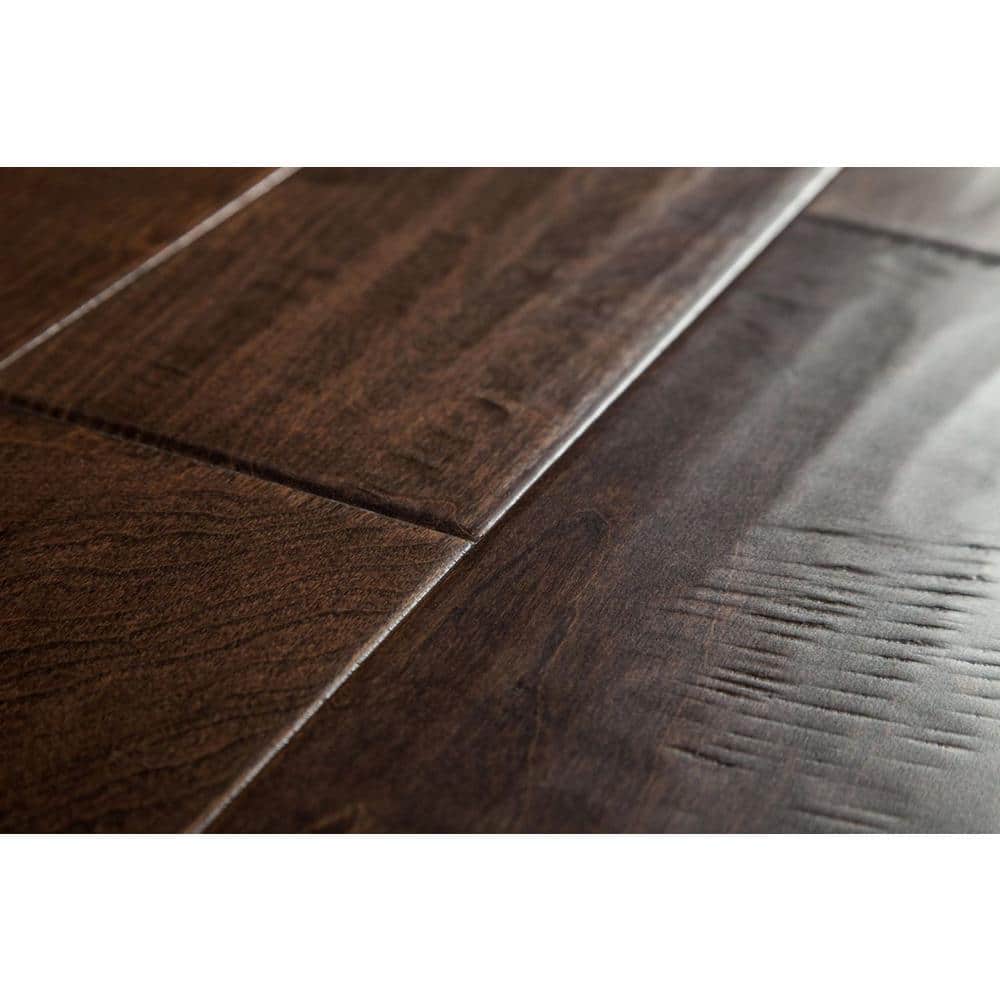 NATU Heritage Arthur Birch 3/8 in. T x 5 in. W Tongue and Groove Hand Scraped Engineered Hardwood Flooring (32.8 sq.ft./case)
