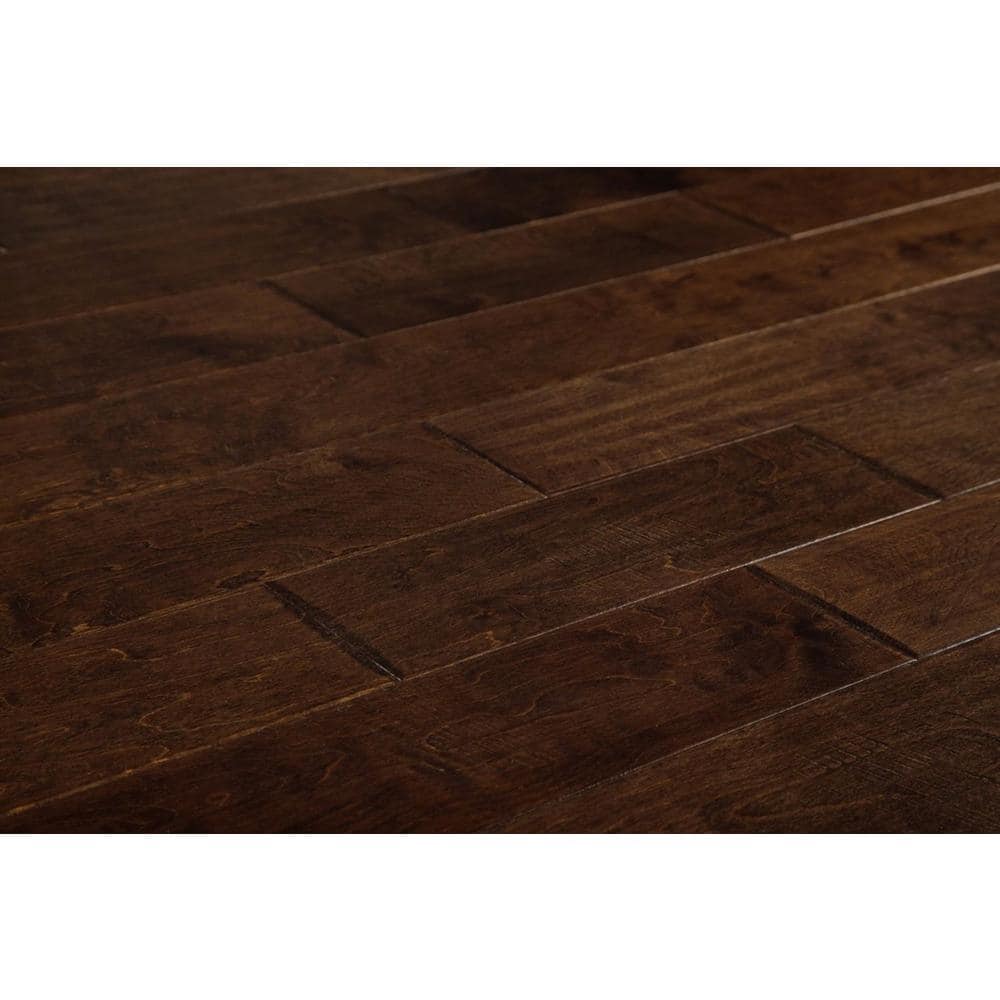 NATU Heritage Arthur Birch 3/8 in. T x 5 in. W Tongue and Groove Hand Scraped Engineered Hardwood Flooring (32.8 sq.ft./case)