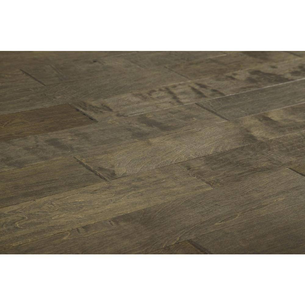 NATU Heritage Monroe Birch 3/8 in. T x 5 in. W Tongue and Groove Hand Scraped Engineered Hardwood Flooring (32.8 sq.ft./case)