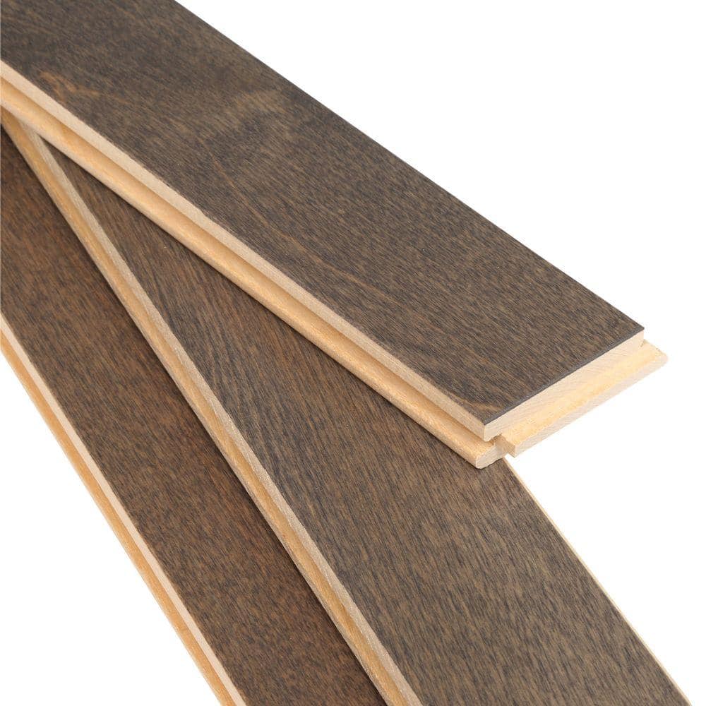 Mono Serra Canadian Northern Birch Nickel 3/4 in. T x 2-1/4 in. W Solid Hardwood Flooring (20 sq.ft./case)