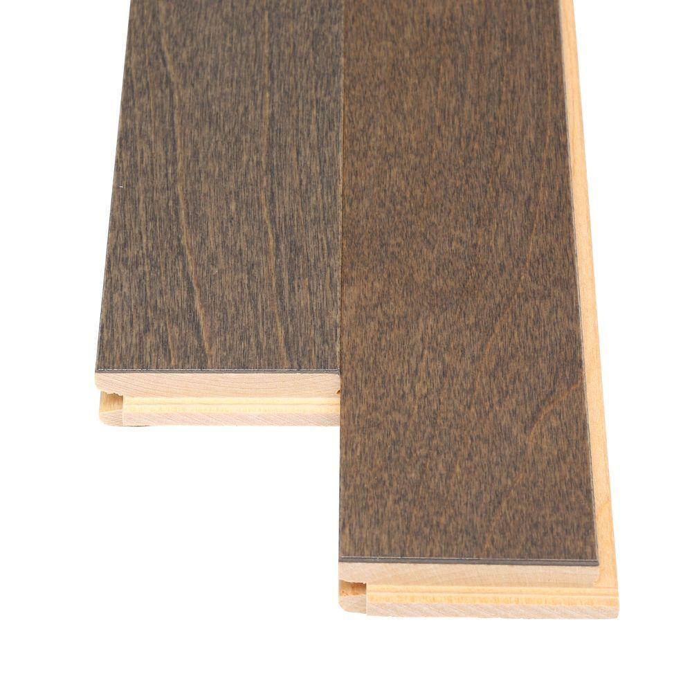 Mono Serra Canadian Northern Birch Nickel 3/4 in. T x 2-1/4 in. W Solid Hardwood Flooring (20 sq.ft./case)