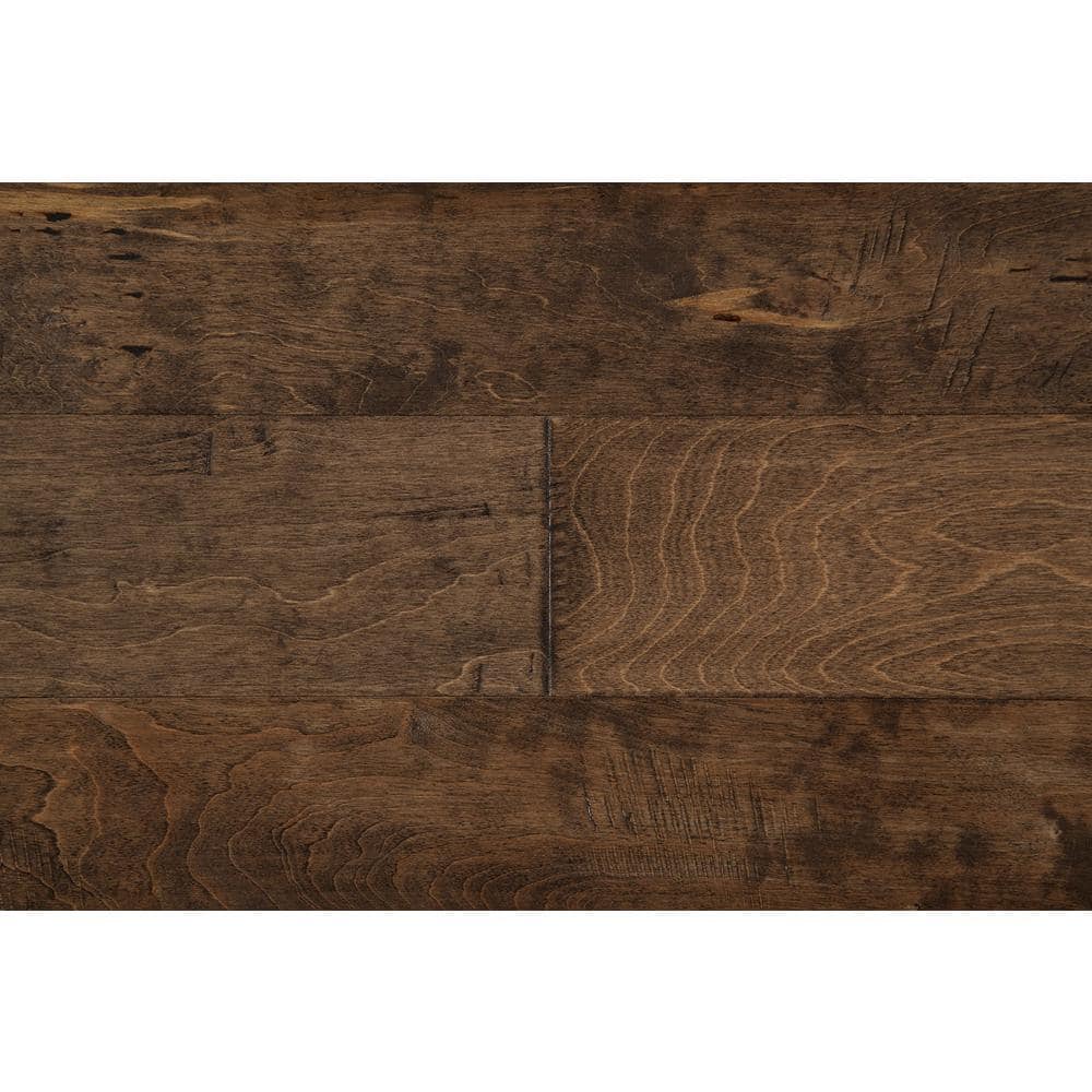 NATU Heritage Venus Birch 3/8 in. T x 5 in. W Tongue and Groove Hand Scraped Engineered Hardwood Flooring (32.8 sq.ft./case)