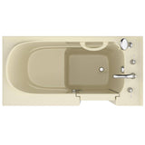 Universal Tubs HD Series 26 in. x 53 in. Right-Drain Quick-Fill Walk-In Soaking Bathtub in Biscuit