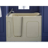 Universal Tubs HD Series 30 in. x 54 in. Left Drain Quick Fill Walk-In Soaking Bathtub in White