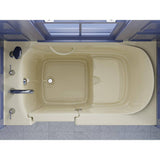 Universal Tubs HD Series 30 in. x 54 in. Left Drain Quick Fill Walk-In Soaking Bathtub in White