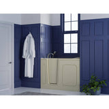 Universal Tubs HD Series 30 in. x 54 in. Left Drain Quick Fill Walk-In Soaking Bathtub in White