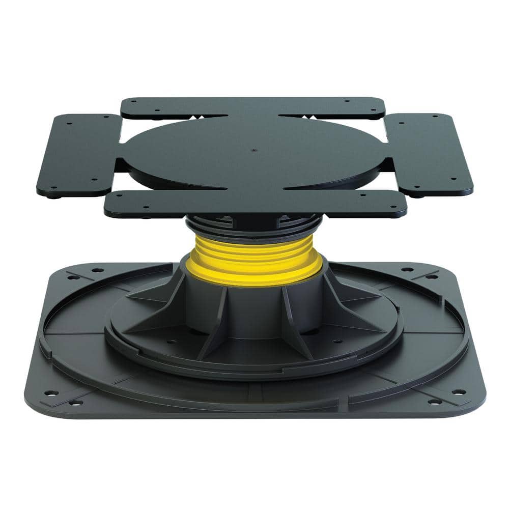 Bison Innovative Products Level.Up Adjustable Deck Pedestal Joist Support Kit (12-Pedestal Kit)