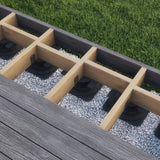 Bison Innovative Products Level.Up Adjustable Deck Pedestal Joist Support Kit (12-Pedestal Kit)
