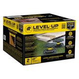 Bison Innovative Products Level.Up Adjustable Deck Pedestal Joist Support Expansion Kit (2-Pedestal Kit)