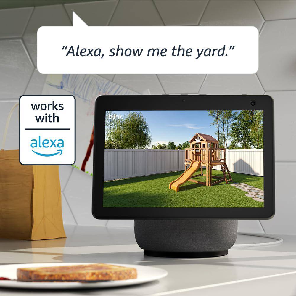 Ahfiwaso Wireless Hardwired Smart Doorbell Camera with Night Vision and Motion Detection 2 yrs Battery Life, Works w/ Alexa Black