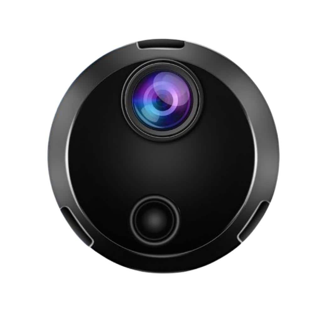 Ahfiwaso Indoor 1080P Hidden/Spy Full HD Surveillance WiFi Camera with App-67, Motion Detection and Night Vision, Black Finish