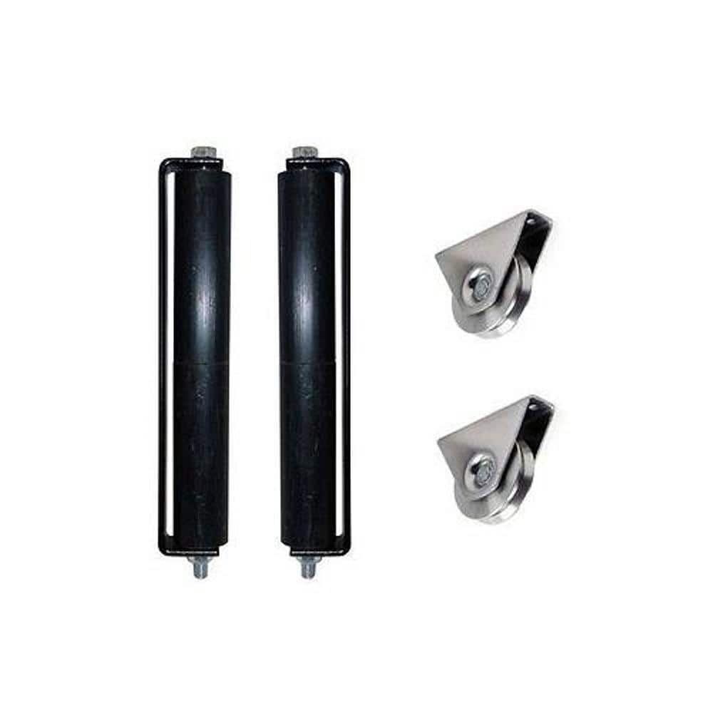 ALEKO Prague Style 18 ft. x 6 ft. Black Steel Single Slide Driveway Fence Gate