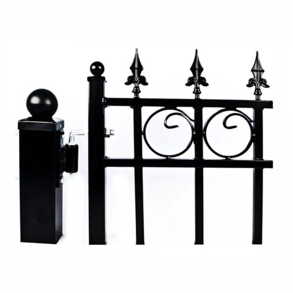ALEKO Gate Post 8' x 3.5" x 3.5" for Dual Swing Driveway Gates - Set of 2