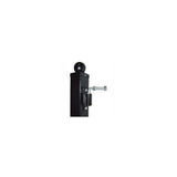 ALEKO 2 in. x 2 in. x 90 in. Black Steel Pedestrian Gate Post, Lot of 2