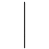 ALEKO Fence Post for 5.5 x 5 Ft. DIY Fence Kits - 7.3 Ft. - Black