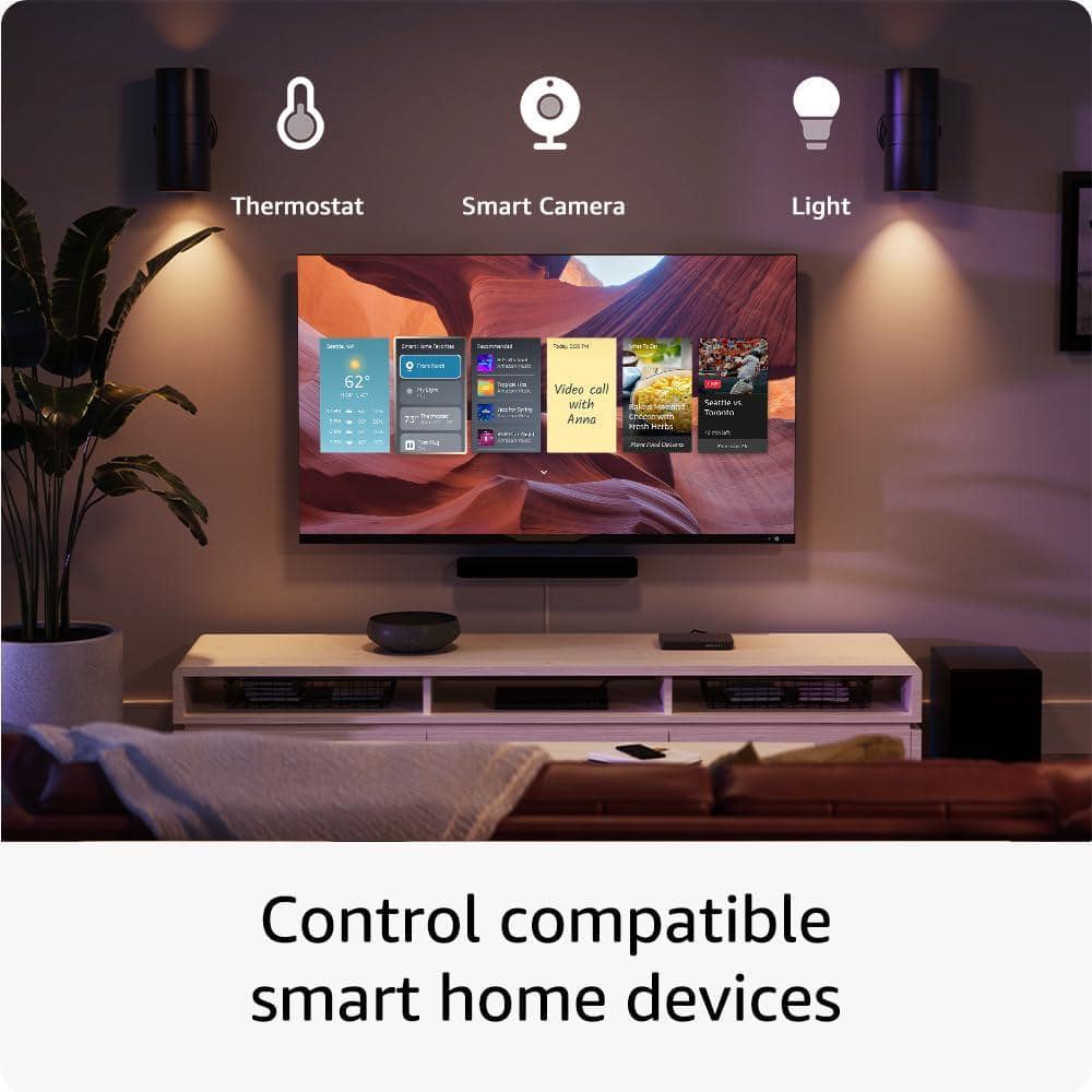 Amazon Fire TV Stick 4K Max (2nd Gen) Streaming Device with Wi-Fi 6E Support, Ambient Experience, and Alexa Voice Remote