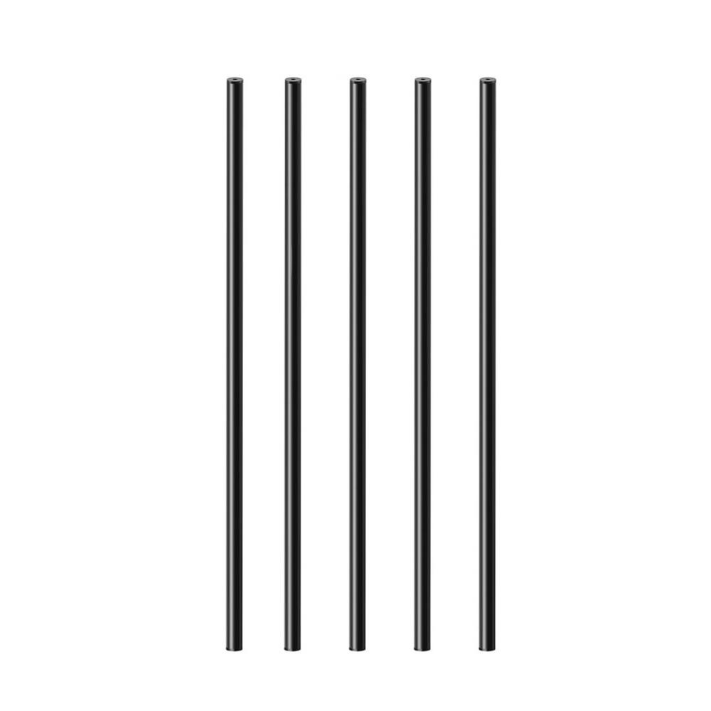 Angel Sar 26 in. Deck Balusters, Hollow Round Aluminum Balusters for Deck Railing (101-Pack)