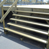 Pylex 5-Steps Steel Stair Stringer black 7-1/2 in. x 10-1/4 in. (Includes 1 Stair Stringer)