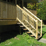 Pylex 6-Steps Steel Stair Stringer black 7-1/2 in. x 10-1/4 in. (Includes 1 Stair Stringer)