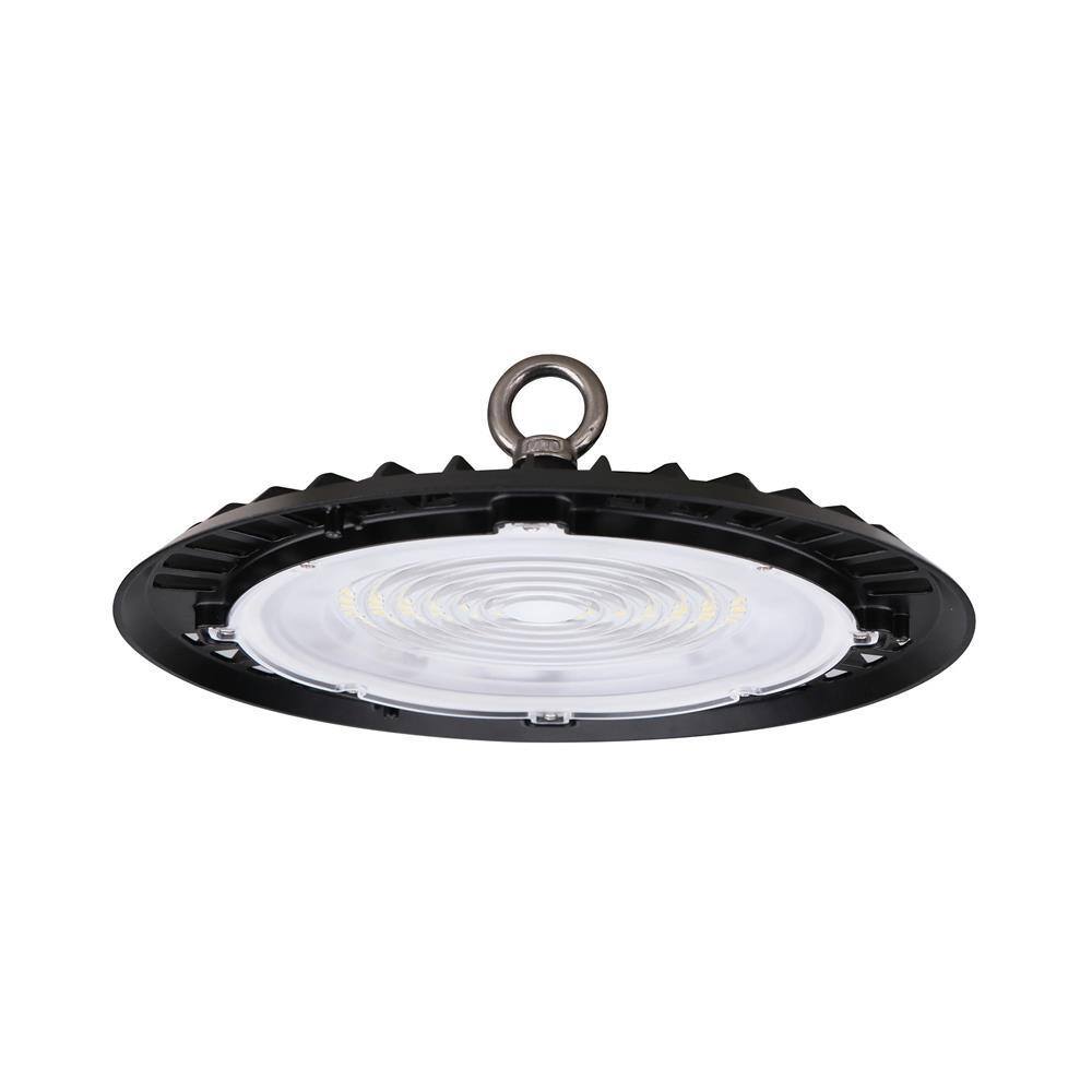 BEYOND LED TECHNOLOGY Feather 0.92 ft. 150 Watt Equivalent LED Black High Bay Light 5000 K
