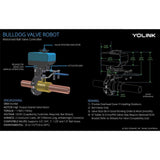 YoLink X3 Valve Controller and Bulldog Valve Robot Kit