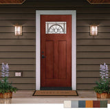 JELD-WEN Statement Collection Customizable Fiberglass Prehung Front Door