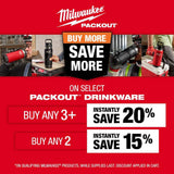 Milwaukee PACKOUT Chug Lid – Leakproof, Dishwasher-Safe Drinkware Accessory