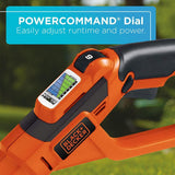 BLACK+DECKER 40V MAX 20 in. Battery Powered Walk Behind Push Lawn Mower and 2-in-1 String Trimmer/Edger with (2) 2Ah Batteries
