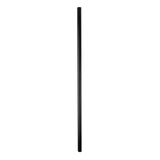 Deckorators .75 in. x 36 in. Satin Black Aluminum Round Classic Baluster (10-Pack)