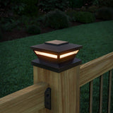 Deckorators Omni Multi-Fit Black Solar Lamp