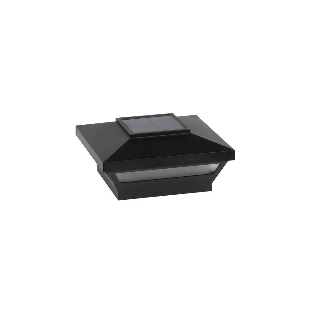 Deckorators Omni Multi-Fit Black Solar Lamp