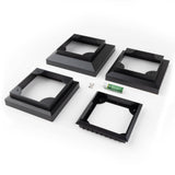 Deckorators Omni Multi-Fit Black Solar Lamp