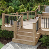 Deckorators Black Estate Horizontal Plastic Baluster Connector (20-Pack)