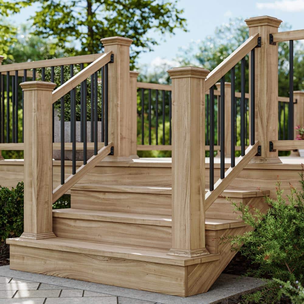 Deckorators Black Estate Horizontal Plastic Baluster Connector (20-Pack)