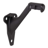 Design House Standard Handrail Bracket Heavy Duty Hardware for Stairways in Home or Office Matte Black, 5-Pack