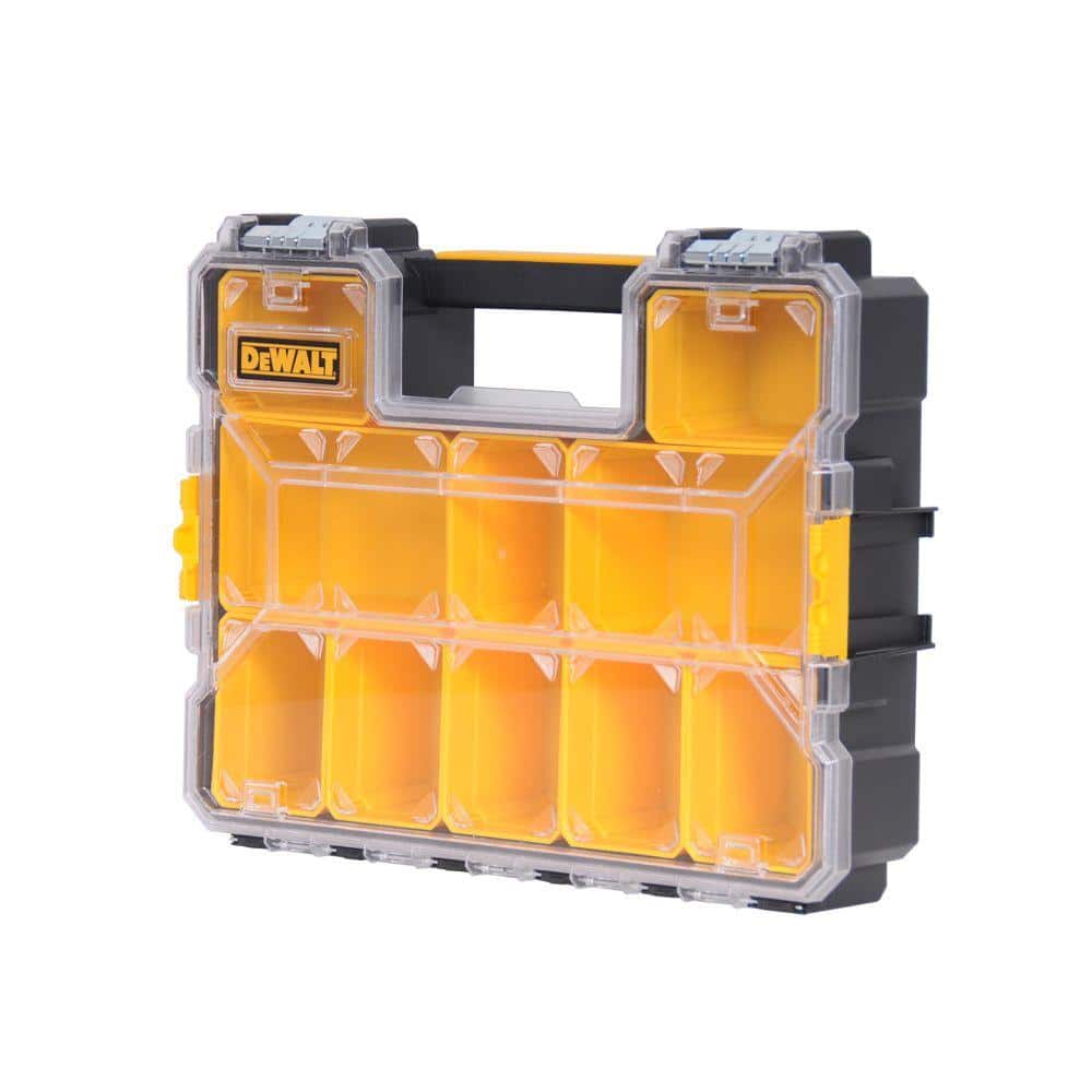 DEWALT 10-Compartment Shallow Pro Small Parts Organizer