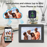 ECO4LIFE 10.1 in. Wi-Fi Digital Photo Frame with Photos/Videos Sharing - CPF1026