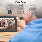 ECO4LIFE 10.1 in. Wi-Fi Digital Photo Frame with Photos/Videos Sharing - CPF1026