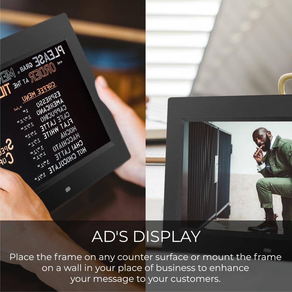 Sonicgrace 10.1 in. Digital Photo Frame with Remote Control (NOT WIFI) - SDPF10S